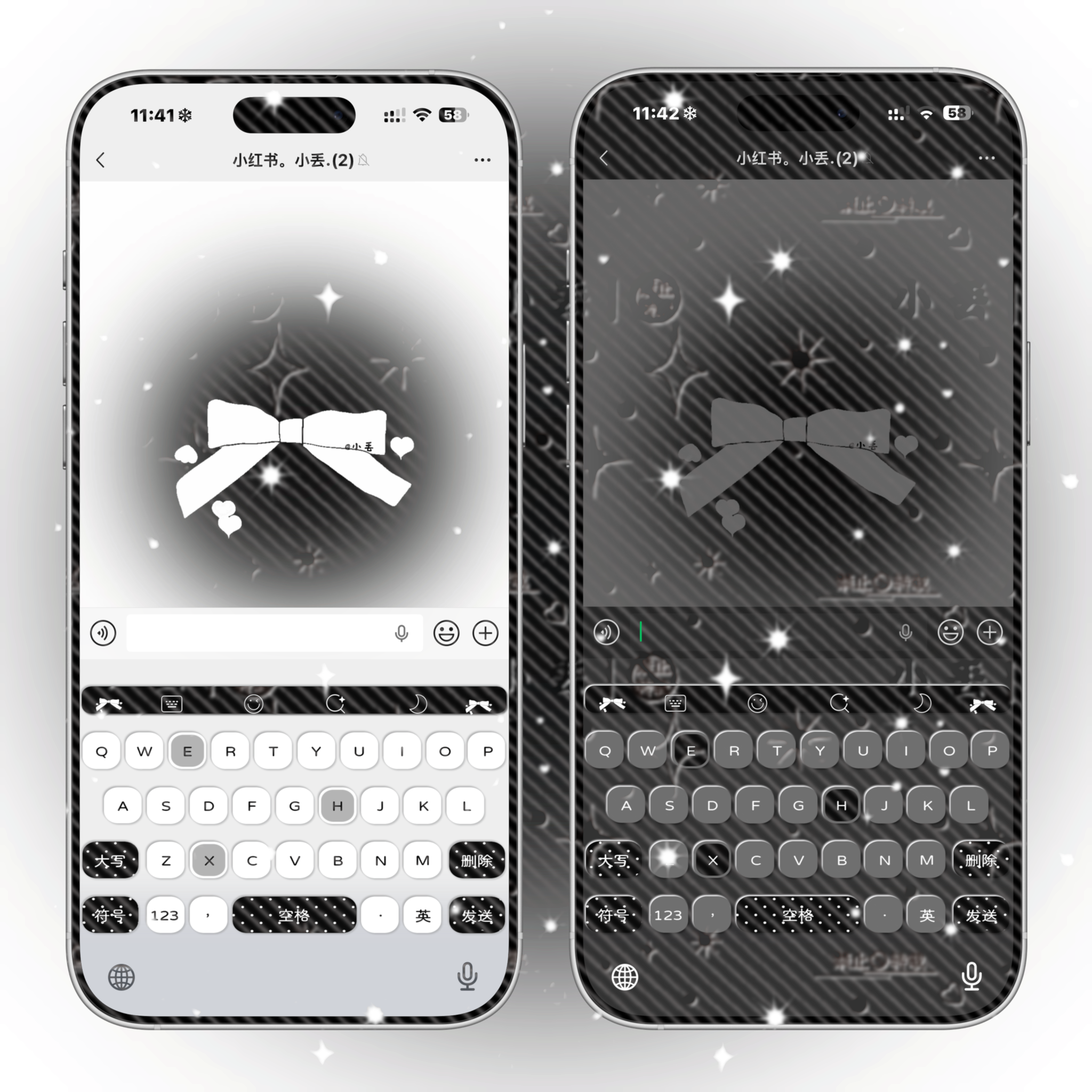 小丢の简约韩系黑｜双版本