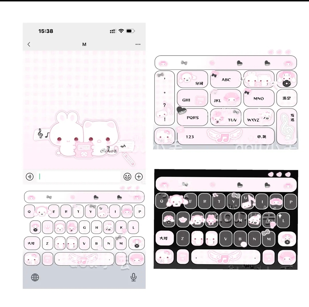 百度输入法｜小丢の三丽鸥音乐节